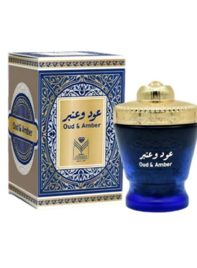 AL MAS Finest and luxury incense OUD & Amber 50G - Image 1